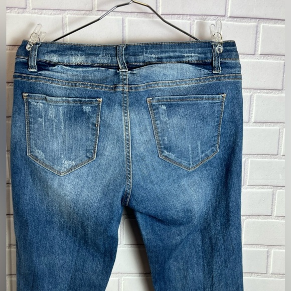 CELLO women Blue Denim Jeans/size 13 Juniors - Picture 10 of 13